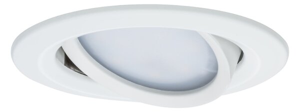 Paulmann 93682 LED Nova Plus Coin, set zápustných bodovek, bílá, 3x6.8W 2700K stmívatelná, průměr 9,3 cm, IP65