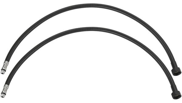 Flexibilní připojovací hadice M10x3/8" - černá matná - 50 cm - 2ks