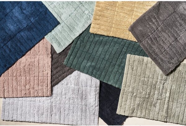 Zelenobéžová koupelnová předložka 80x50 cm Tiles - Zone