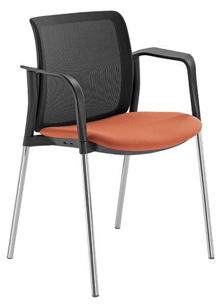 Konferenční židle SWING 512/B-BL K-N4