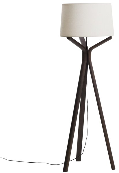 Kave Home Hnědá stojací lampa Ubira 150 cm