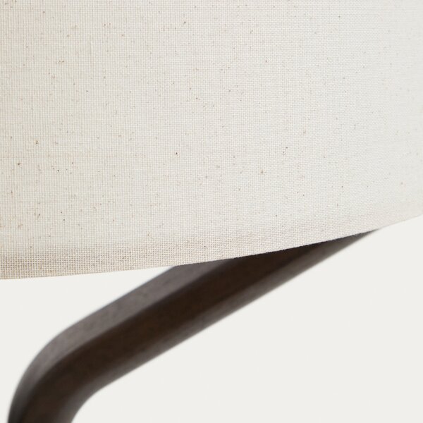 Kave Home Hnědá stojací lampa Ubira 150 cm