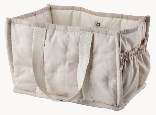 Ručně vyrobený skladovací koš z organické bavlny Diaper Caddy