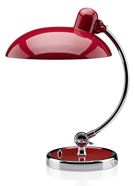 Fritz Hansen - Kaiser Idell Stolní Lampa Red High-Gloss 6631-T - Lampemesteren