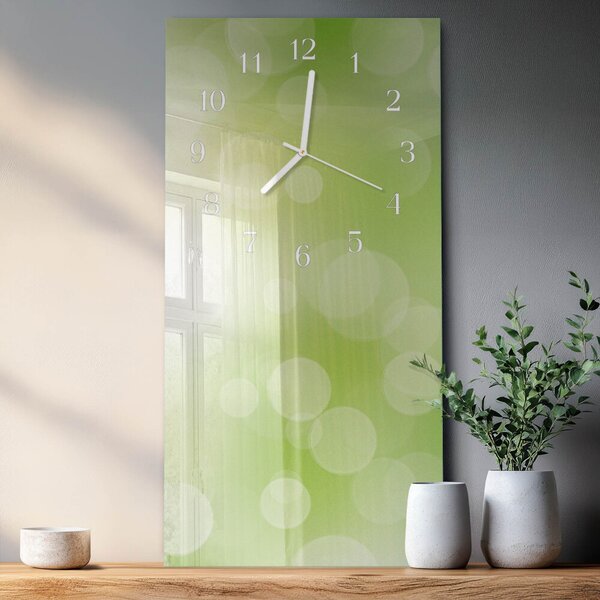Skleněné hodiny vertikální Vzor zsppb-30x60-00084956
