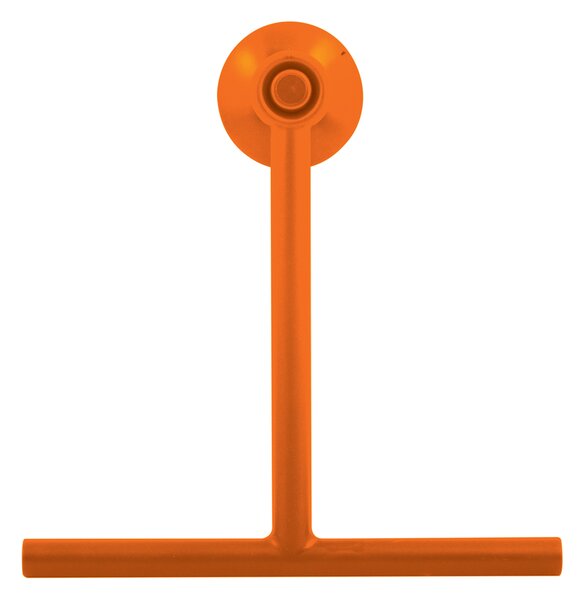 Spirella sprchová stěrka s přísavkou TIM, oranžová, plast, 22 cm