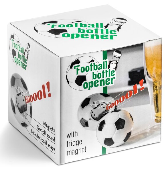 Fotbalový otvírák na lahve s "Gooooooool!" zvukem a magnetem - 374 - 577