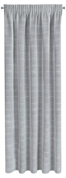 ZÁCLONA NA PÁSCE ARIA 140X300 CM ŠEDÁ