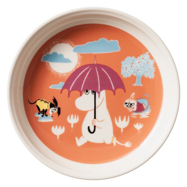 Set hrnku a talíře Moomin Under the Umbrella, dárkový box