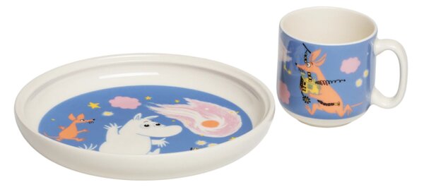 Set hrnku a talíře Moomin Space adventure, dárkový box