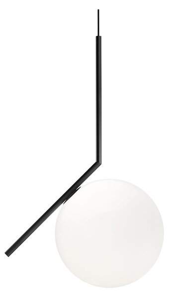 Flos F3176030 IC Lights S2, designové závěsné svítidlo, 1x205W E27, černá, Ø 30cm