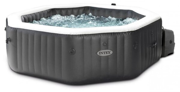 Intex Pure Spa Venkovní vířivka 79 Jet & Bubble Deluxe Octagon Set 28458, vhodné pro: 4 osoby, 795 l