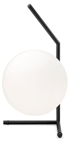 Flos F3171030 IC Lights T1 Low, designová lampa se stmívačem, 1x60W E14, černá, Ø 20cm, výška 38cm