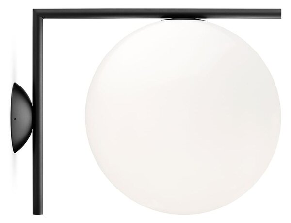 Flos F3179030 IC Lights C/W2, designové svítidlo, 1x205W E27, černá, Ø 30cm