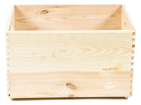 Úložný box z borovicového dřeva Compactor Custom, 40 x 30 x 23 cm