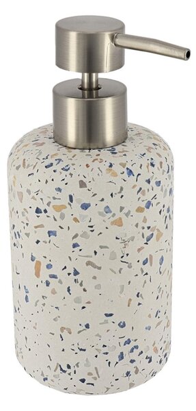 Dávkovač mýdla Terrazzo, vícebarevná/s prvky v barvě nerez, 220 ml