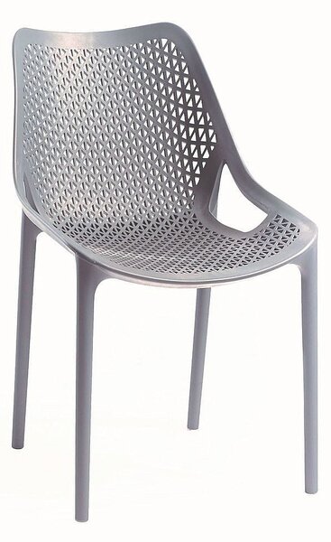 Plastové křeslo DUBLIN (různé barvy) žlutá