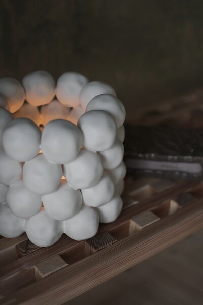 DBKD Keramický svícen Bright - White DK307