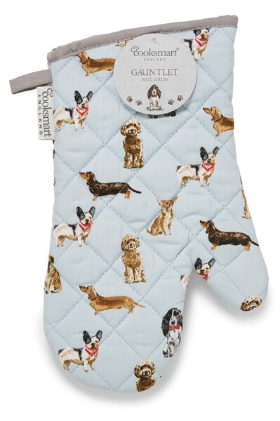 Bavlněná kuchyňská rukavice Cooksmart ® Curious Dogs