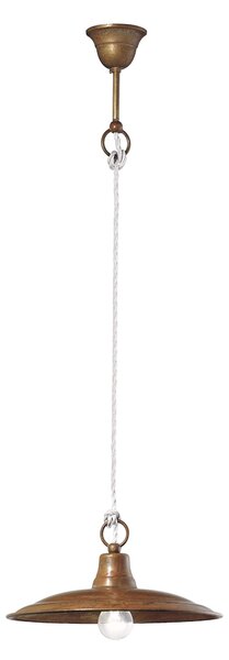Il Fanale 220.11.OR Barchessa, závěsné svítidlo v country stylu, 1x15W LED E27, prům.33cm