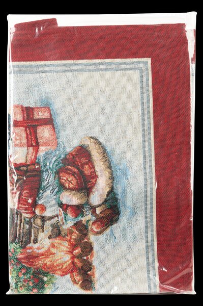 VÁNOČNÍ GOBELÍNOVÝ BĚHOUN NA STŮL XMAS 40X100 CM VZOROVANÁ