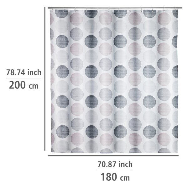 Sprchový závěs 180x200 cm Pastel Dots – Wenko