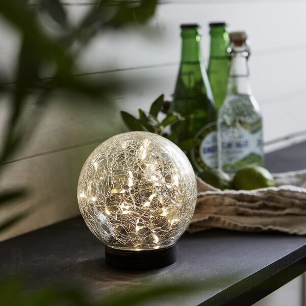 Solární LED svítidlo vhodné do exteriéru Star Trading Glory, ø 12 cm