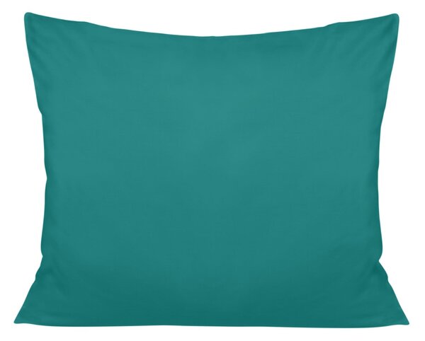 SATÉNOVÝ DEKORAČNÍ POVLAK NA POLŠTÁŘ SATYNLOVE 40X60 CM TMAVĚTYRKYSOVÁ