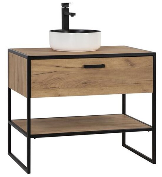 Koupelnová skříňka pod umyvadlo BROOKLIN UNI 90 cm