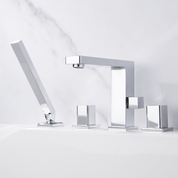 Designová baterie na okraj vany 6081C, 4-otvorová instalace