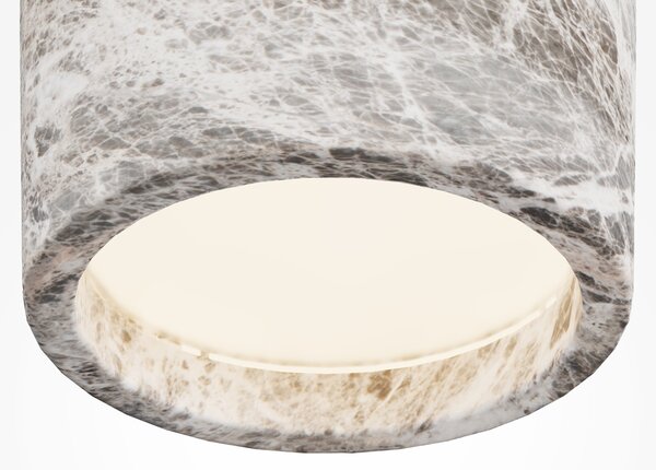 Maytoni Designové stropní svítidlo BASIC TEXTURE, ø 95 mm, GX53 Barva: Černá