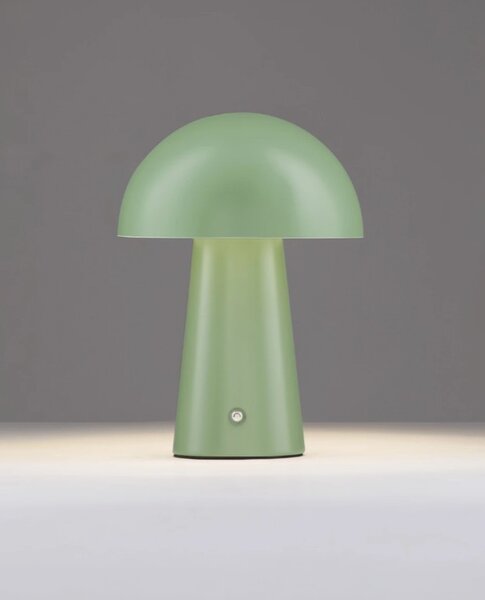 Nova Luce Stolní nabíjecí lampa ANDE, ø 16 cm Barva: Červená