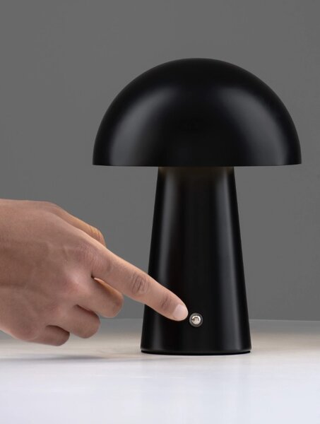 Nova Luce Stolní nabíjecí lampa ANDE, ø 16 cm Barva: Červená