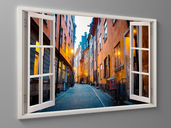Liox Obraz večerní Stockholm Rozměr: 120 x 80 cm