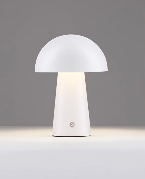 Nova Luce Stolní nabíjecí lampa ANDE, ø 16 cm Barva: Červená