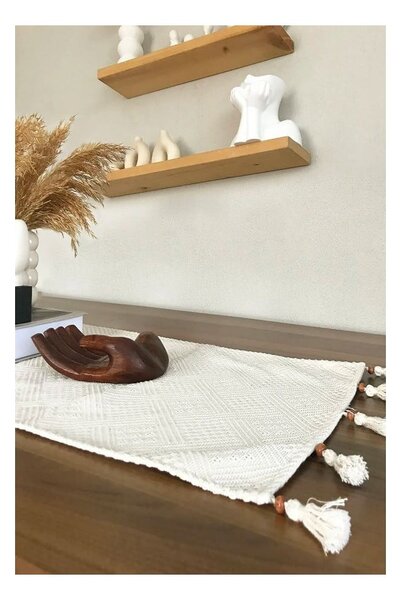 Běhoun na stůl z Bio bavlny 40x130 cm – Mila Home