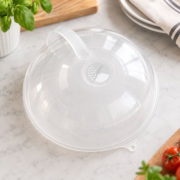 Poklop do mikrovlnky 25 cm SPRINGOS KI0179 průhledný