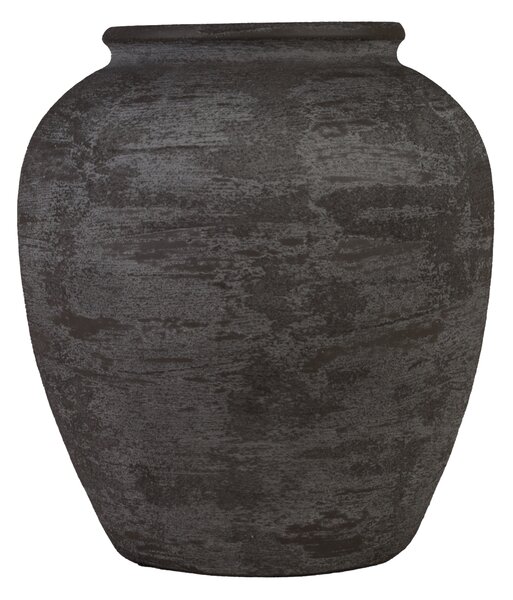 Váza keramická Odine Antracit 40 x 15 cm