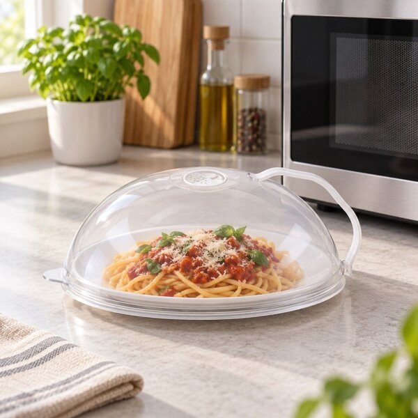 Poklop do mikrovlnky 25 cm SPRINGOS KI0179 průhledný