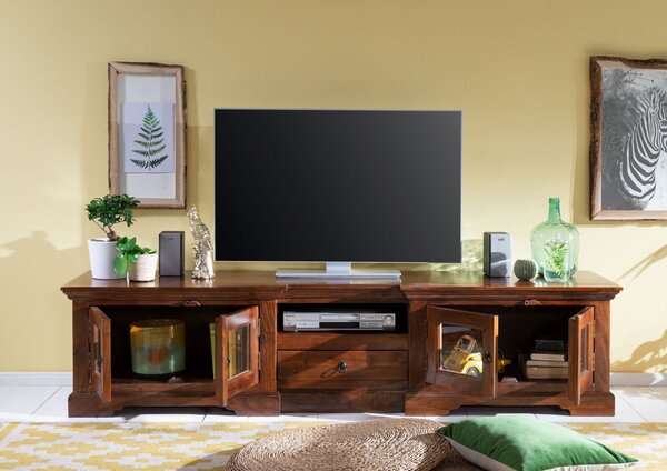 CAMBRIDGE TV stolek 210x50 cm, akácie