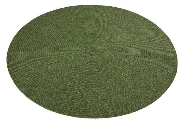 Zelený kulatý venkovní koberec ø 150 cm - NORTHRUGS