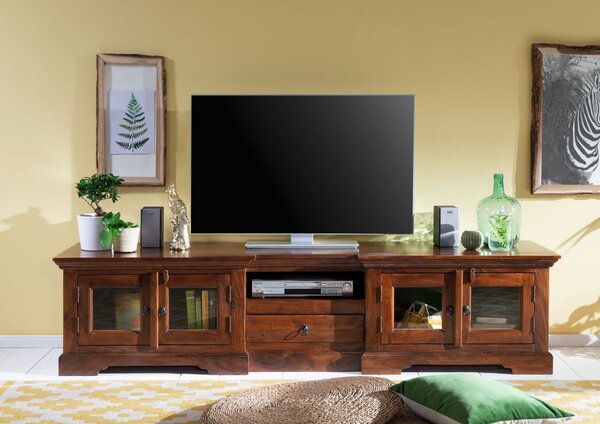 CAMBRIDGE TV stolek 210x50 cm, akácie