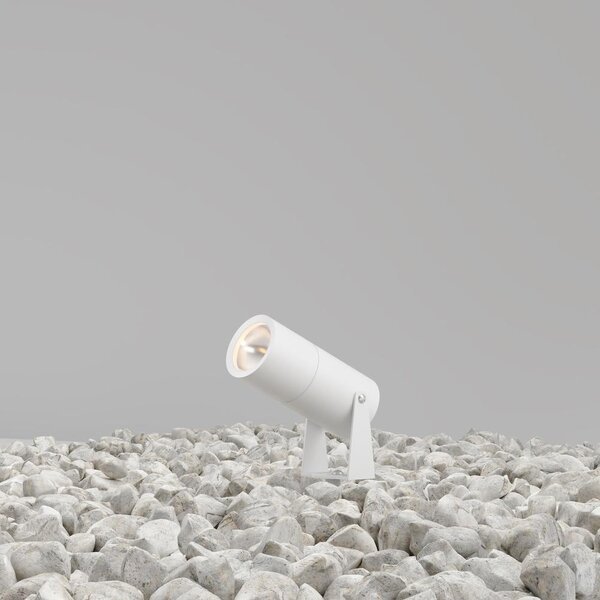 Maytoni Venkovní zapichovací LED svítidlo BERN, 5W, ⌀ 5,5 cm, 3000K, IP65 Barva: Bílá