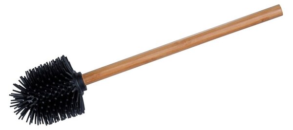 Černý silikonový toaletní kartáč Wenko