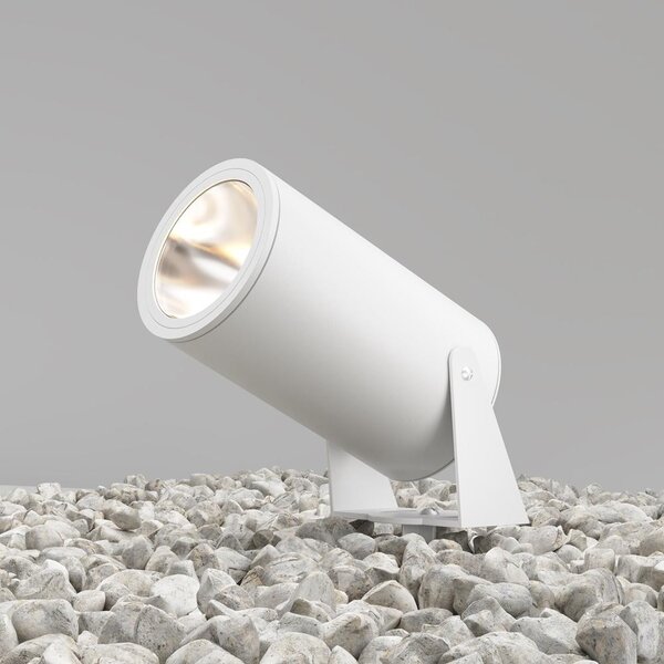 Maytoni Venkovní zapichovací LED svítidlo BERN, 30W, ⌀ 13 cm, 3000K, IP65 Barva: Grafit