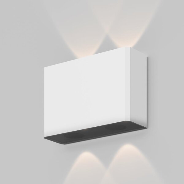 Maytoni Venkovní nástěnné LED svítidlo SHOW, 4W, d. 12 cm, CRI80, IP54 Barva: Černá