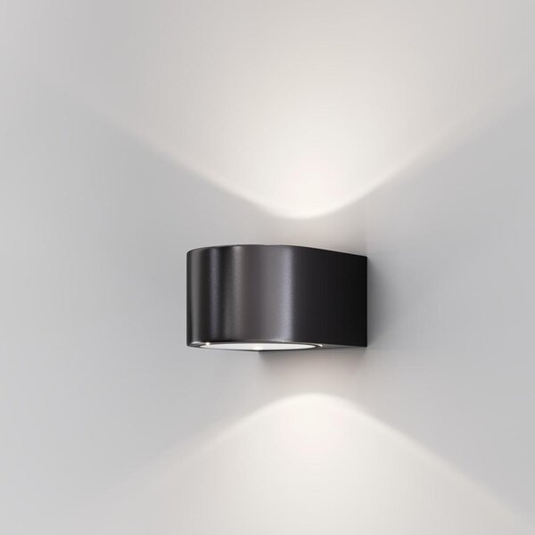 Maytoni Venkovní nástěnné LED svítidlo BLOW, 10W, v. 6,8 cm, CRI80, IP54