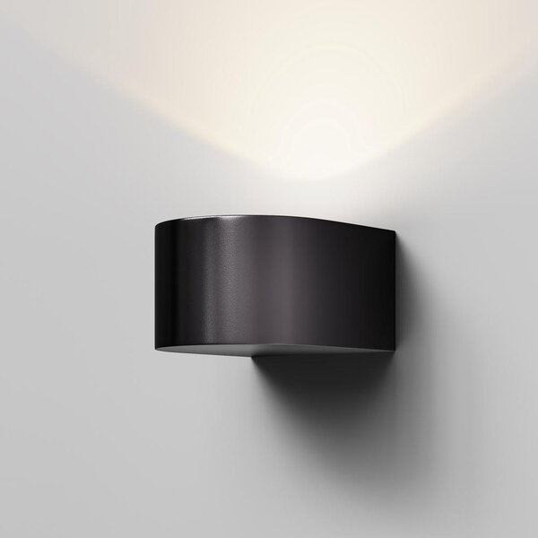 Maytoni Venkovní nástěnné LED svítidlo BLOW, 5W, v. 6,4 cm, CRI80, IP54