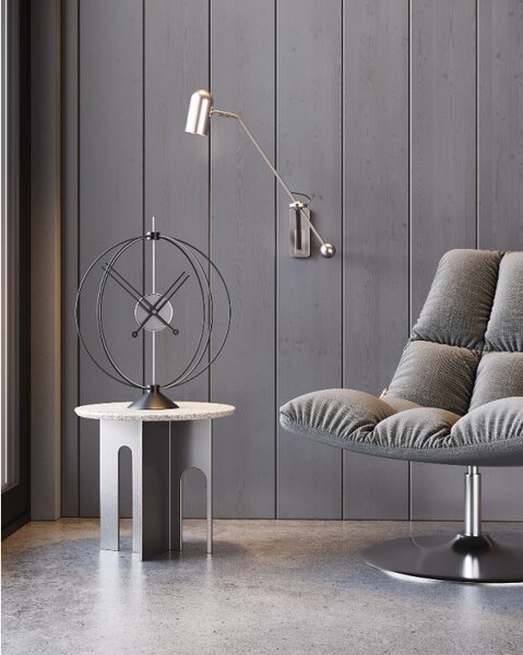 Mclocks Designové stolní hodiny AT305 Atom 35cm