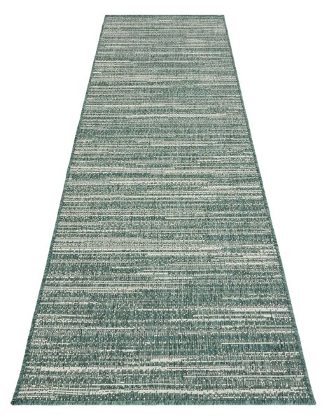 Zelený venkovní koberec běhoun 250x80 cm Gemini - Elle Decoration